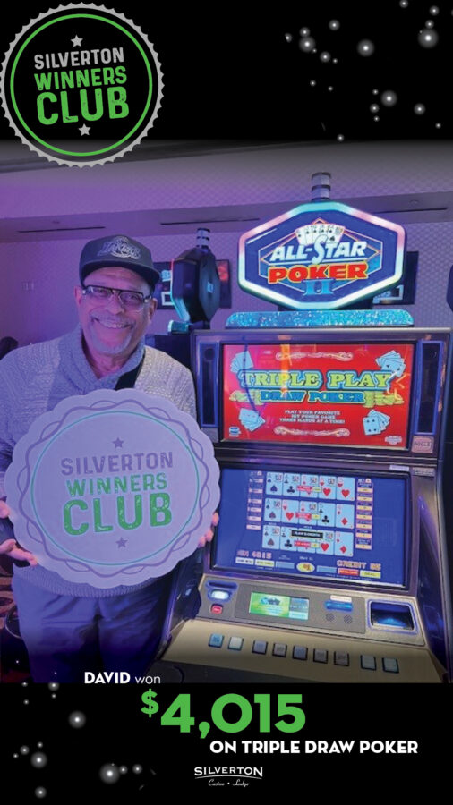 February Winners Club David