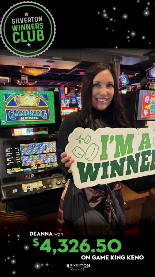 February Winners Club Deanna