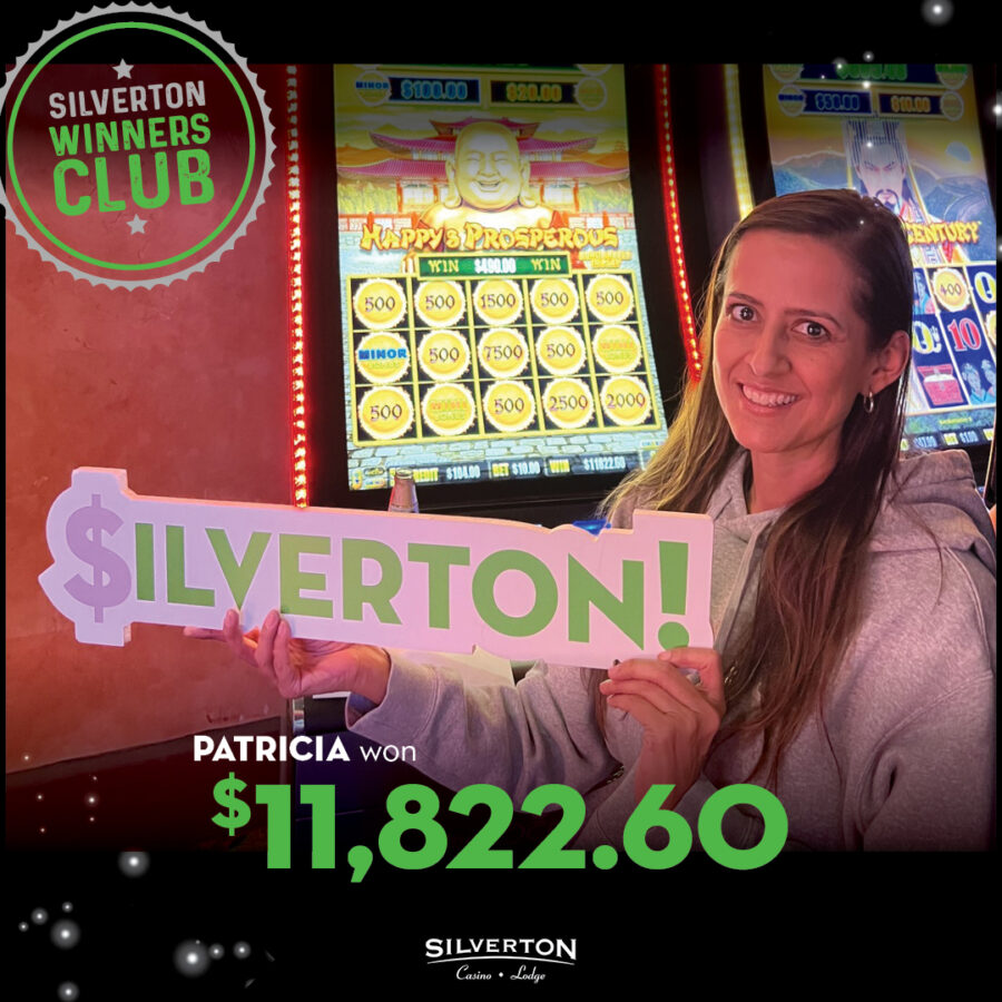 February Winners Club Patricia