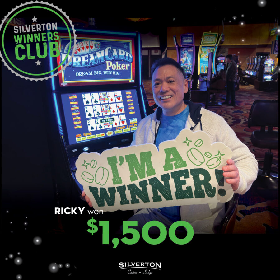 February Winners Club Ricky