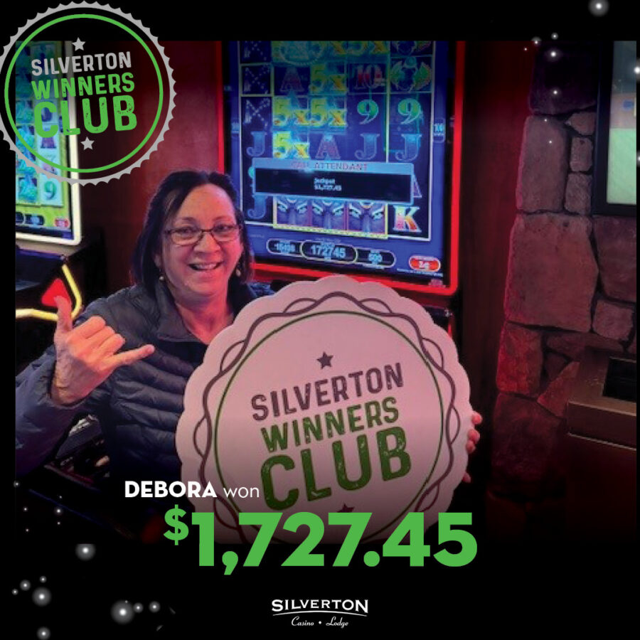 February Winners Club Debora
