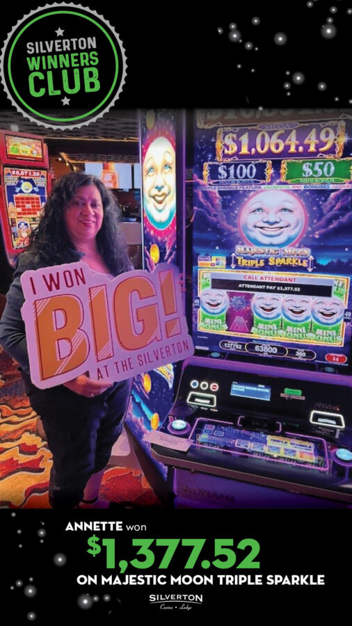 March Winners Club Annette