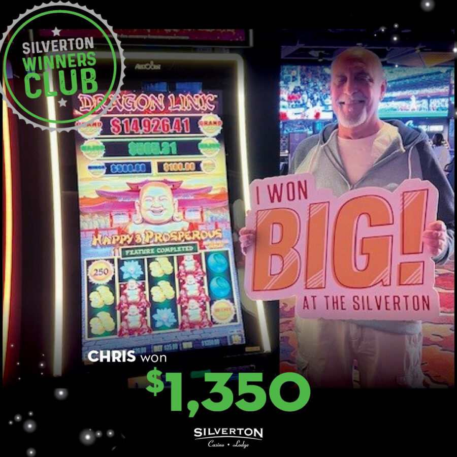 March Winners Club Chris