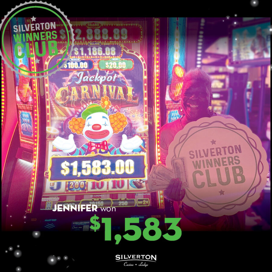 March Winners Club Jennifer