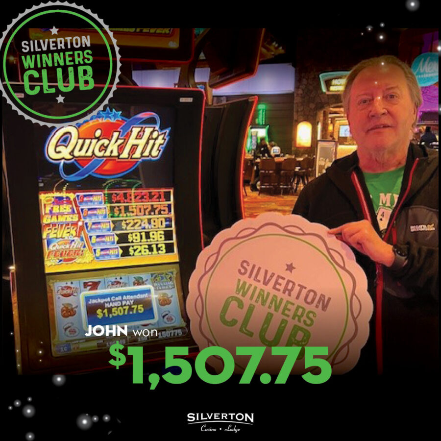 March Winners Club John