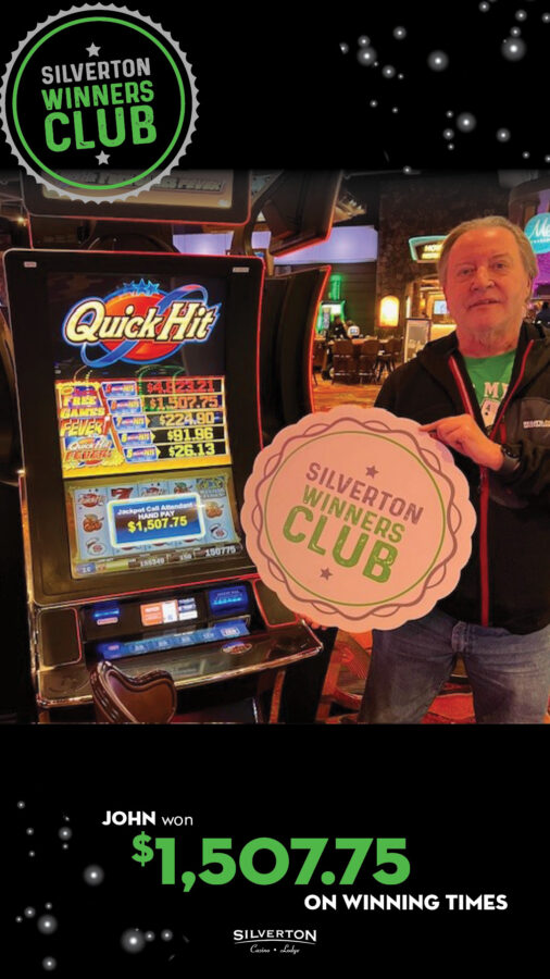 March Winners Club John