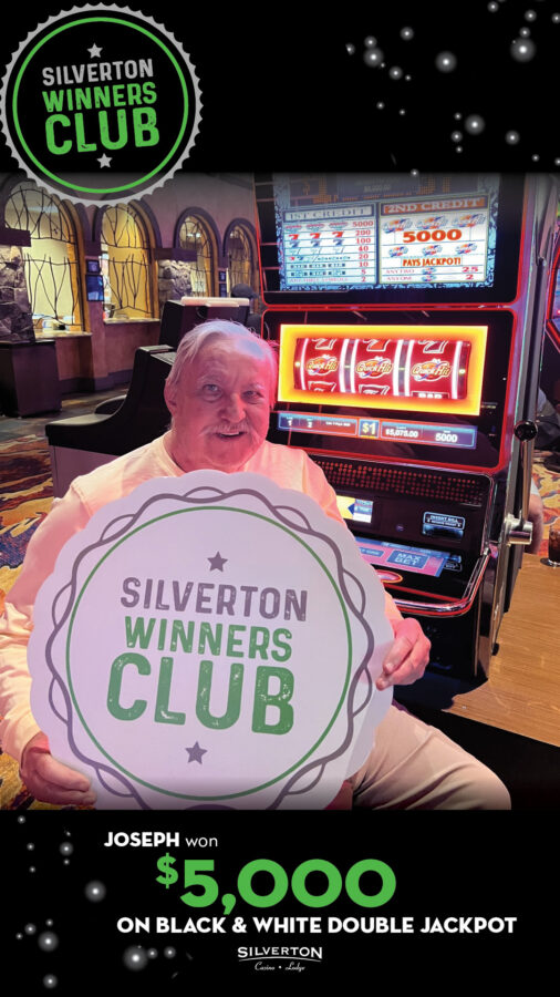 March Winners Club Joseph