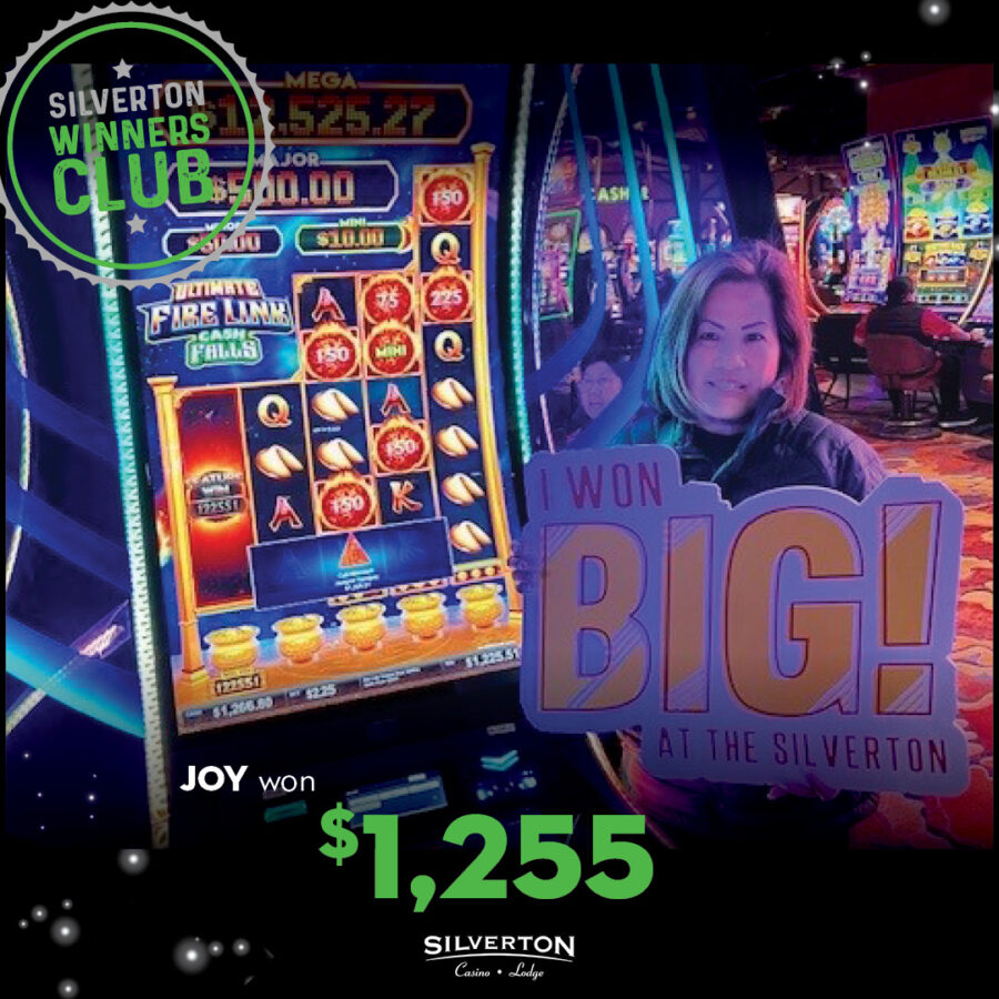 March Winners Club Joy
