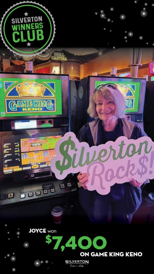 March Winners Club Joyce