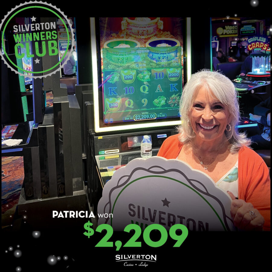 March Winners Club Patricia