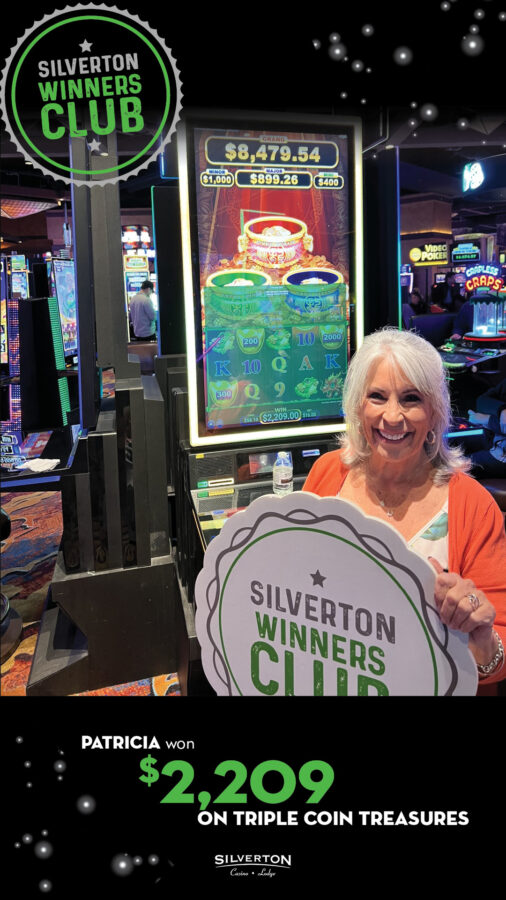 March Winners Club Patricia