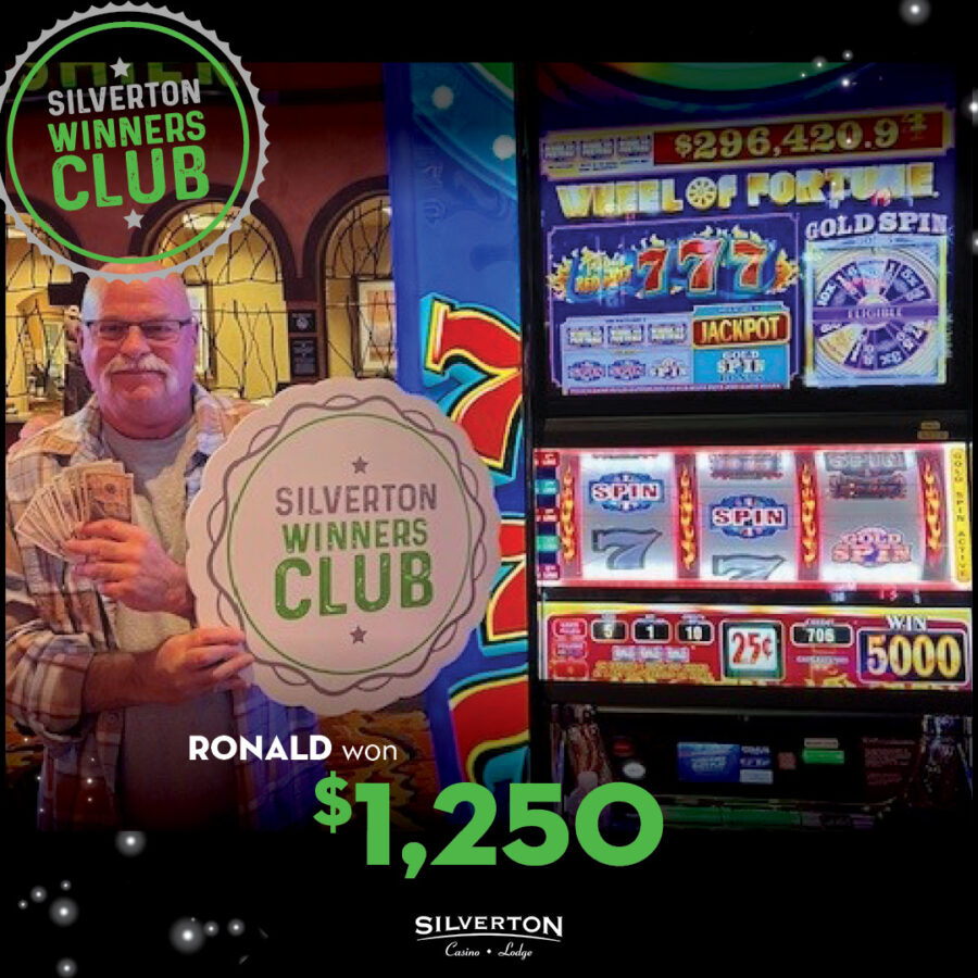 March Winners Club Ronald