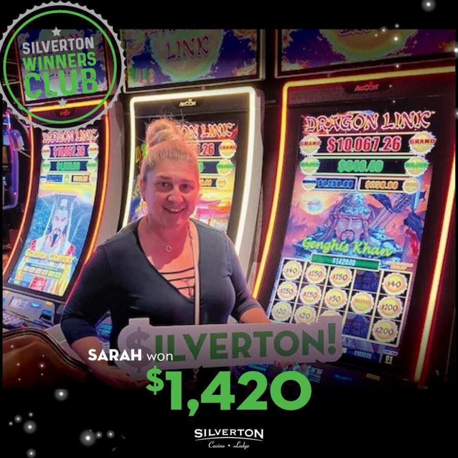 March Winners Club Sarah