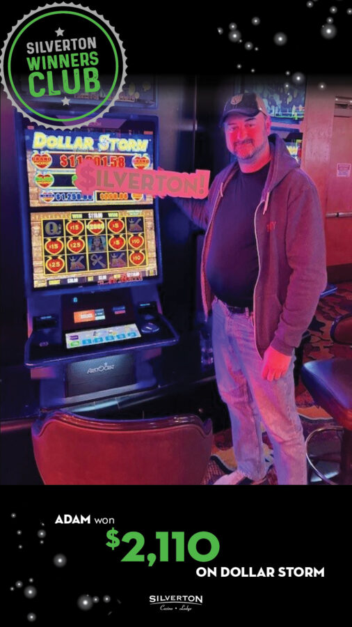 April Winners Club Adam