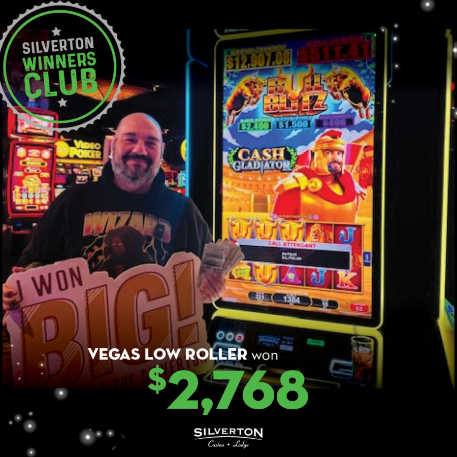April Winners Club Vegas Low Roller