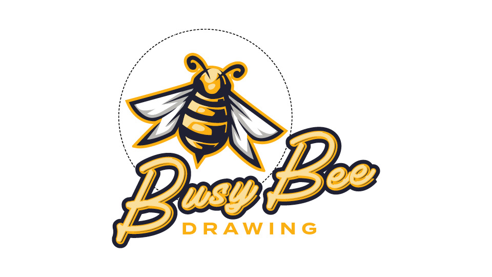 Busy Bee Drawing