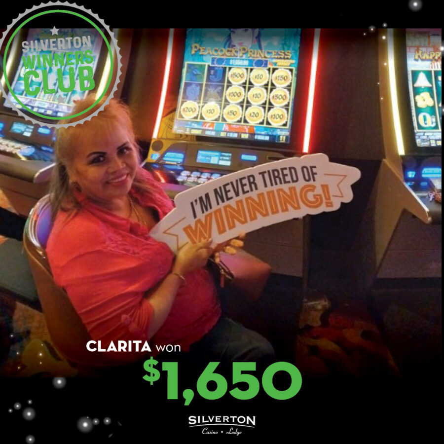 May Winners Club Clarita