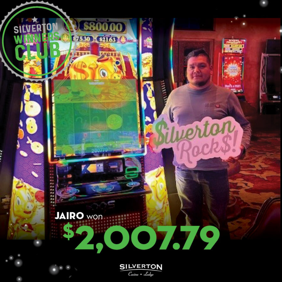 May Winners Club Jairo