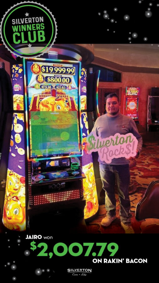 May Winners Club Jairo