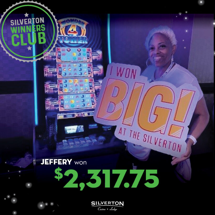 May Winners Club Jeffery
