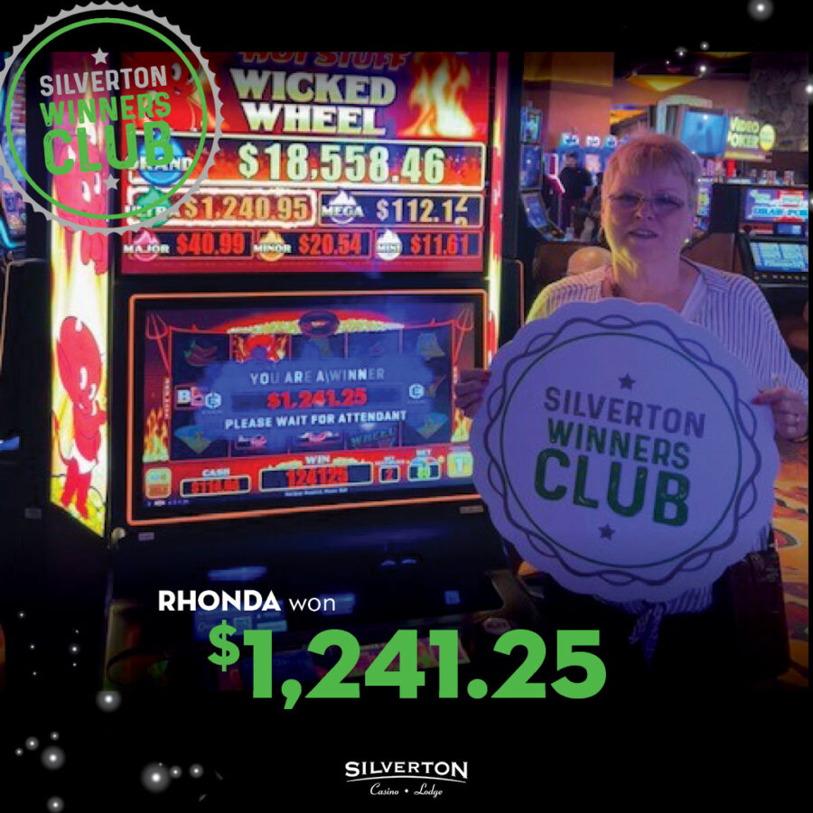May Winners Club Rhonda