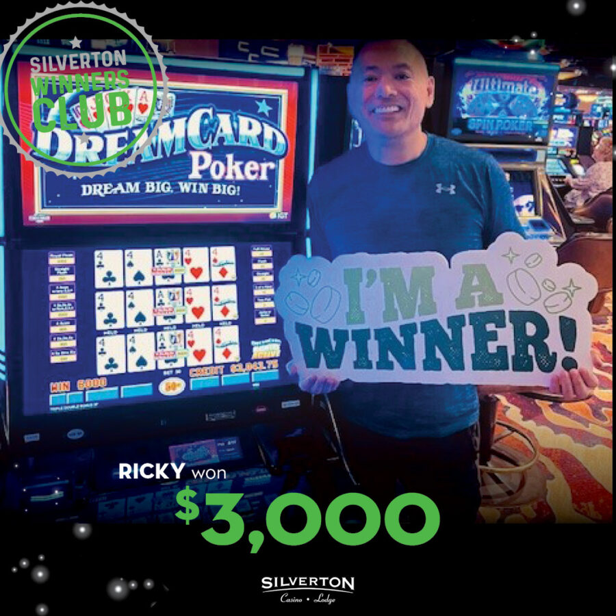 May Winners Club Ricky