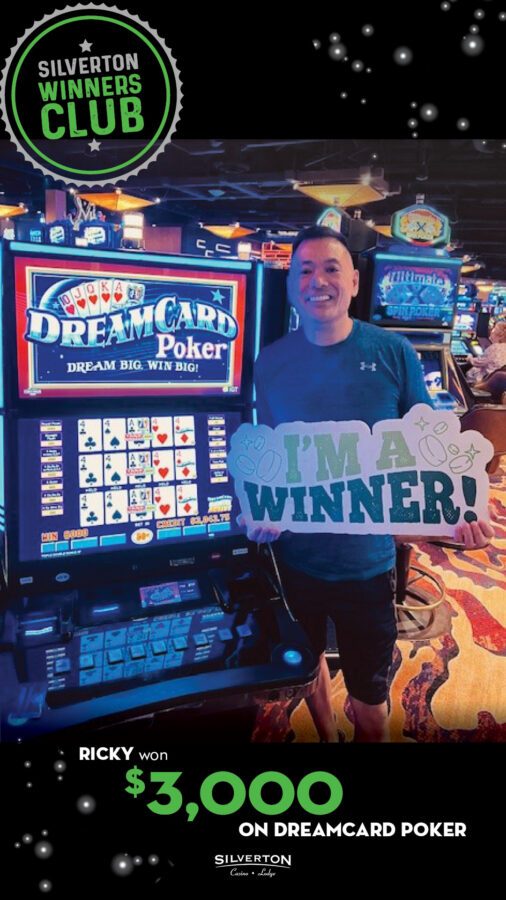 May Winners Club Ricky
