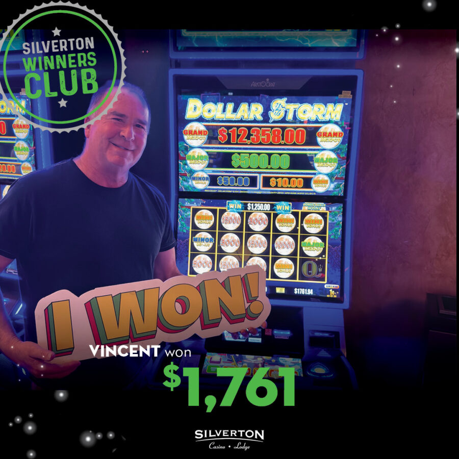 May Winners Club Vincent