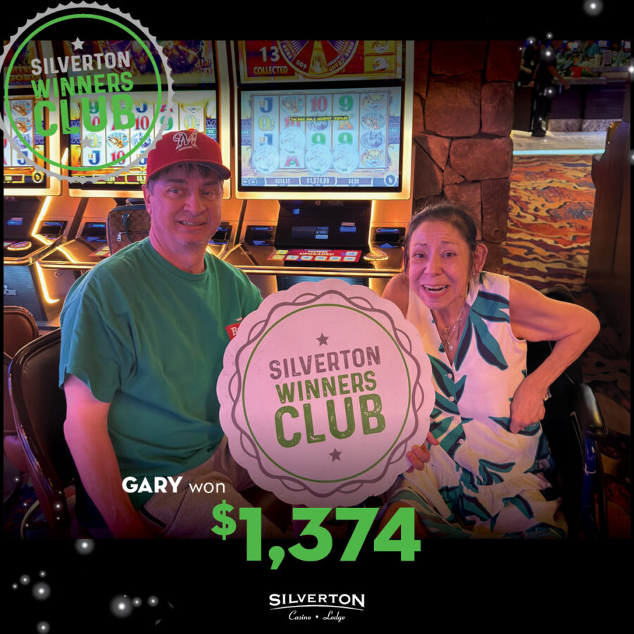 June Winners Club Gary