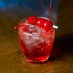 Cranberry Ginger Spritz, September cocktail of the month