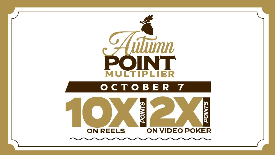 Autumn Point Multiplier