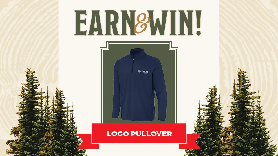 Earn & Win a logo pullover at Silverton Casino in December