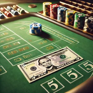 $5 minimum bet