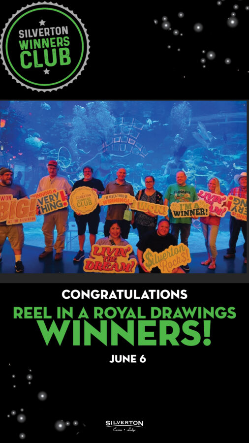 Reel in a Royal Drawings, Winners Club