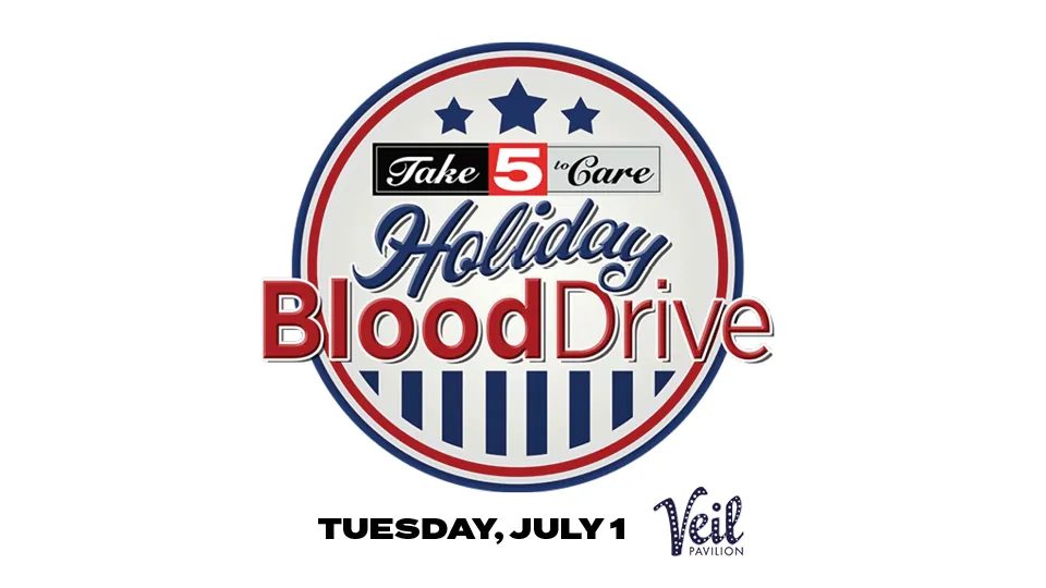 Holiday Blood Drive, Take 5 to Care