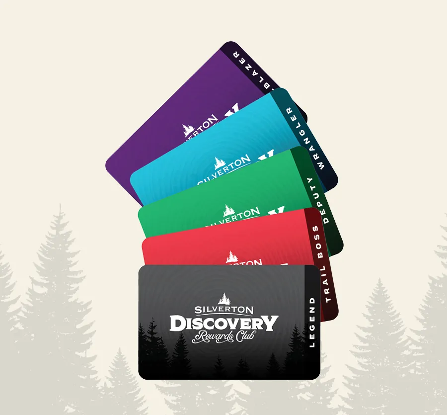 Discovery Rewards Club Fanned Cards