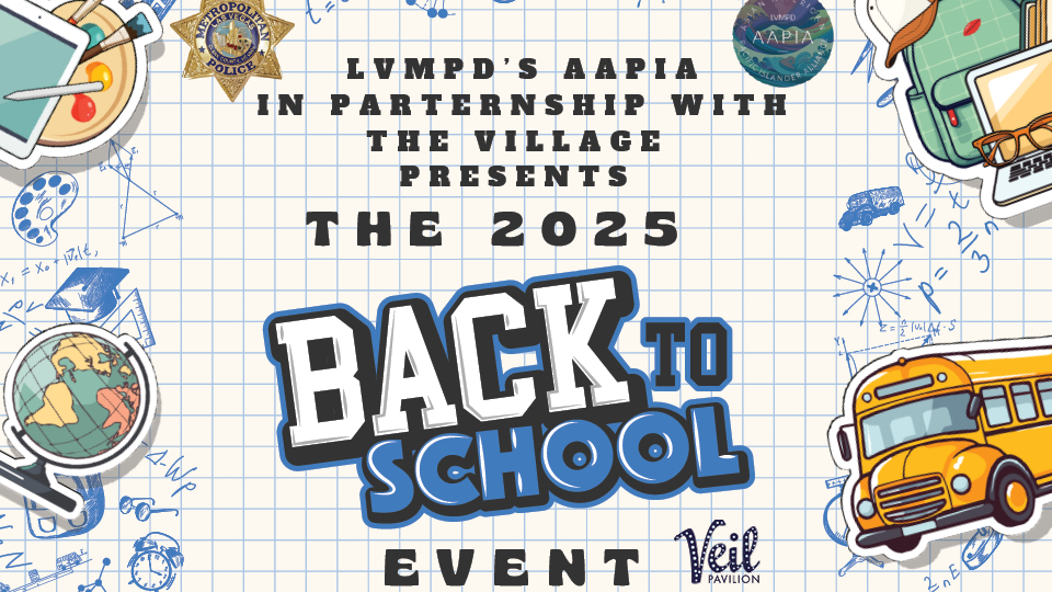 LVMPD Back to School Event at Veil Pavilion, Silverton Casino