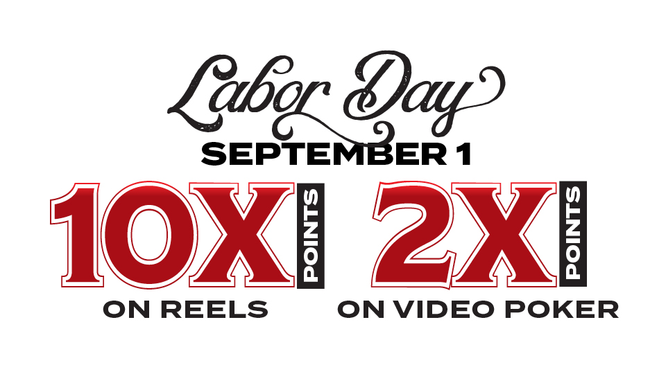 Labor Day Point Multiplier at Silverton Casino