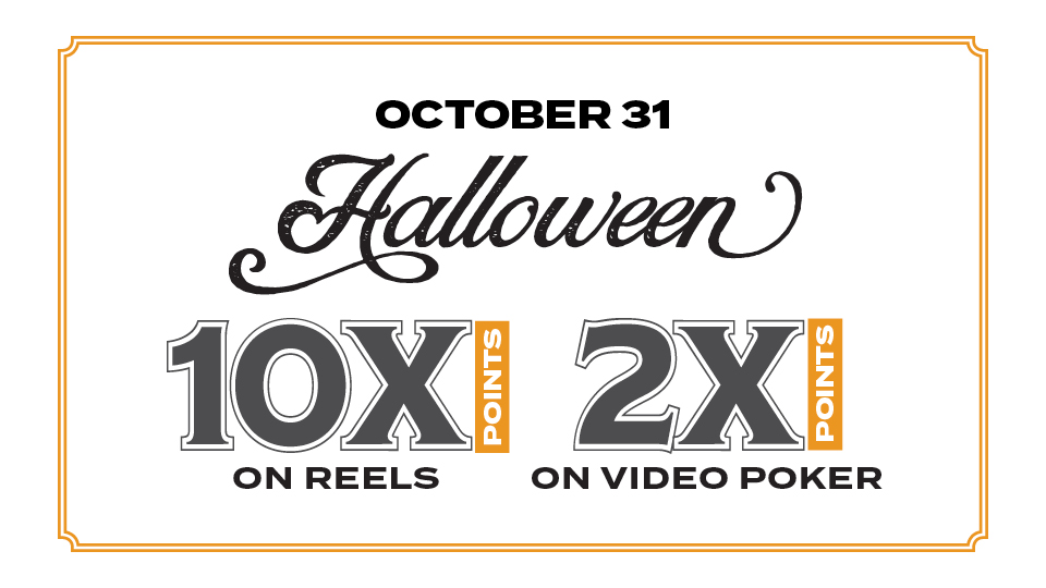 Halloween Point Multiplier, Silverton Casino