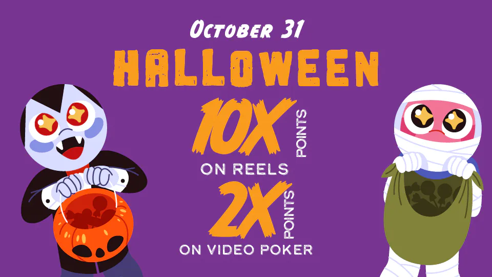 Halloween Point Multiplier, Silverton Casino