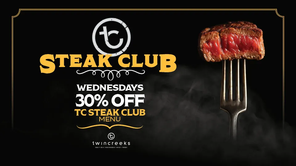 TC Steak Club at Twin Creeks, Silverton Casino