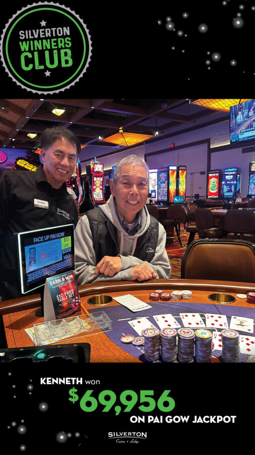 Winners Club, Kenneth