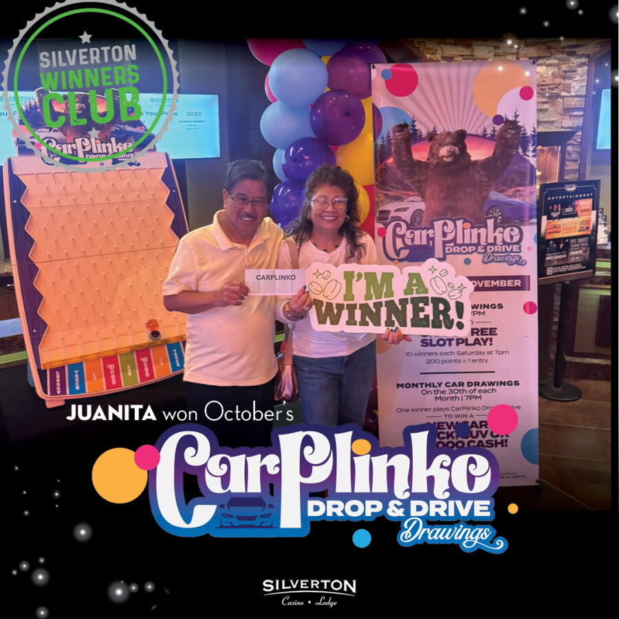 Winner's Club, Juanita, CarPlinko Drawings