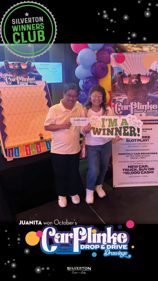 Winner's Club, Juanita, CarPlinko Drawings