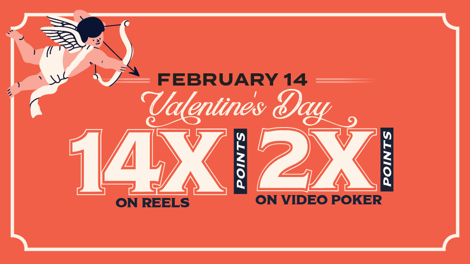 Valentine's Day Swipe N Win at Silverton Casino