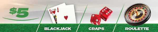 $5 Table Games at Silverton Casino