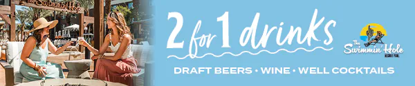 2 for 1 Drinks at
