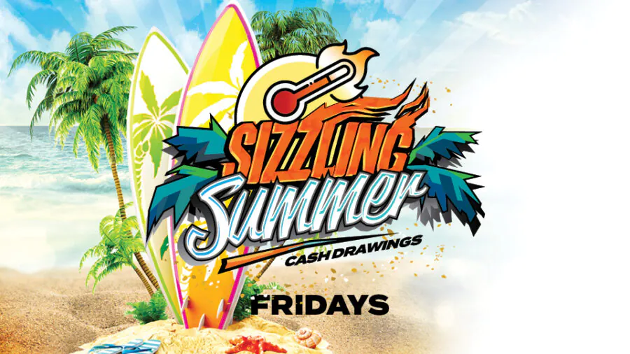 Sizzling Summer Cash Drawings at Silverton Casino