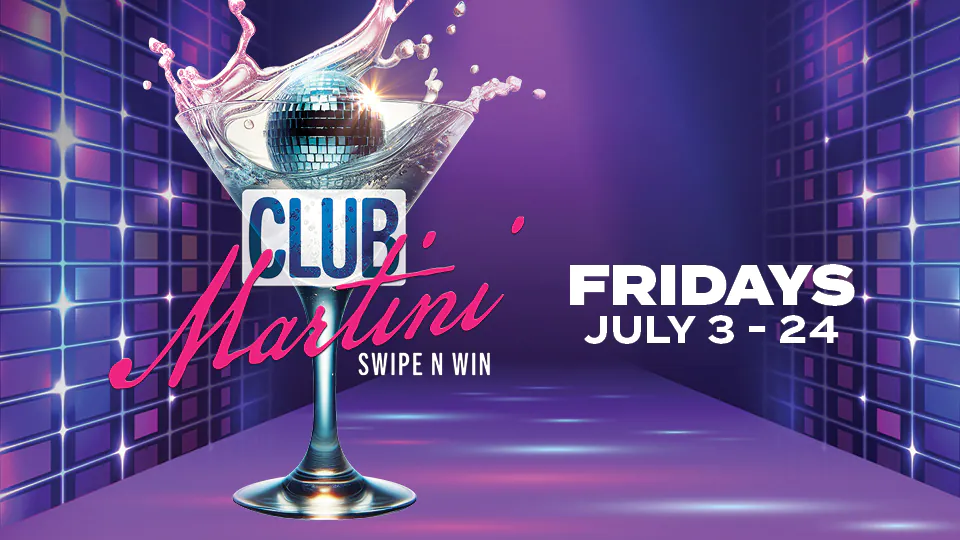 Club Martini Swipe N Win at Silverton Casino