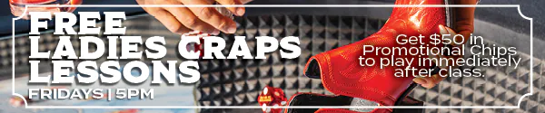 Free Ladies Craps Lessons